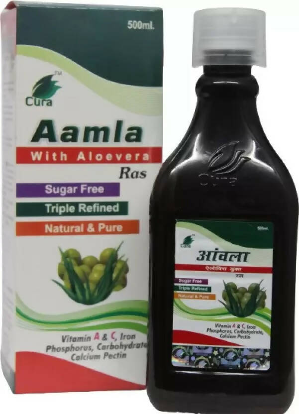 Cura Aamla With Aloevera Ras