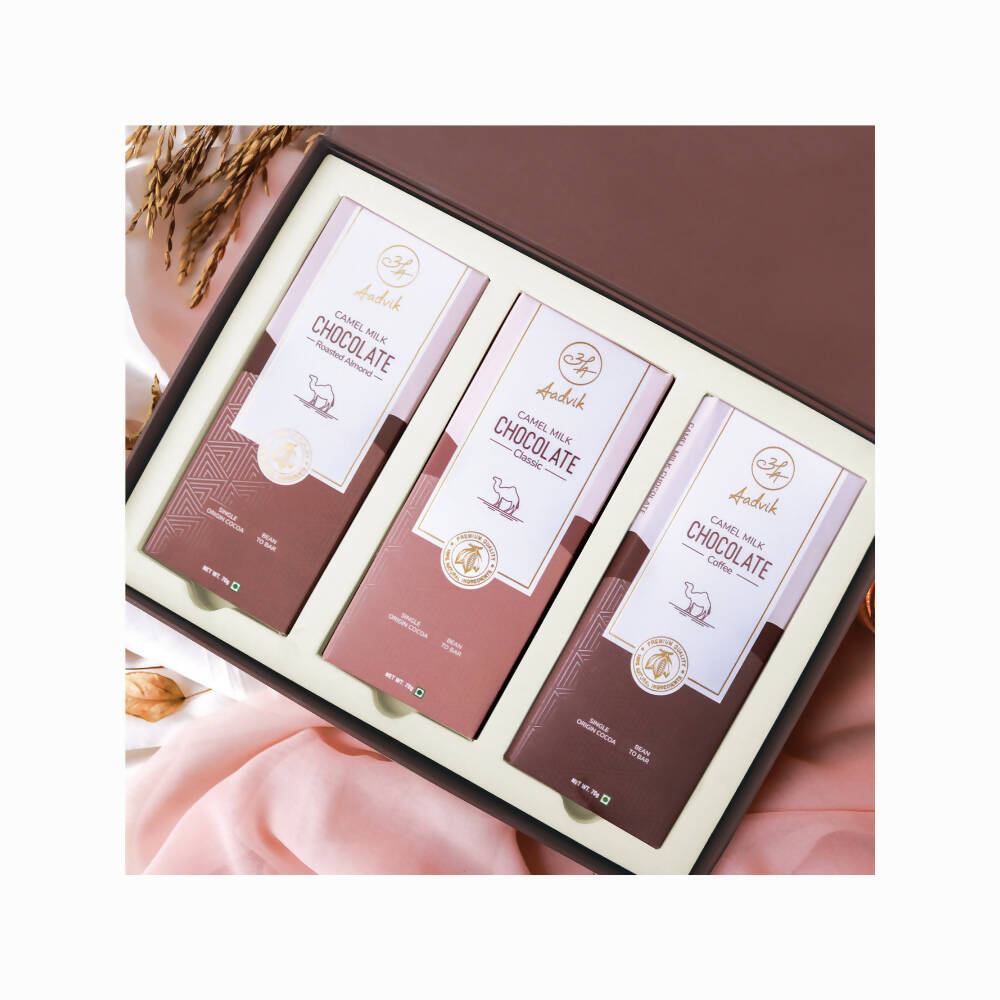 Aadvik Premium Camel Milk Chocolates Gift Box - Drmedicart
