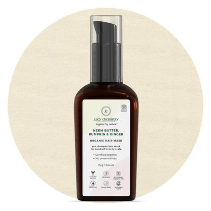 Juicy Chemistry Neem Butter, Pumpkin & Ginger Hair Mask