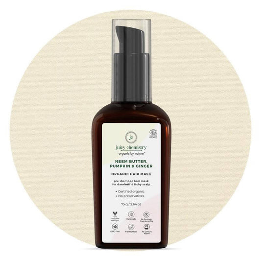 Juicy Chemistry Neem Butter, Pumpkin & Ginger Hair Mask