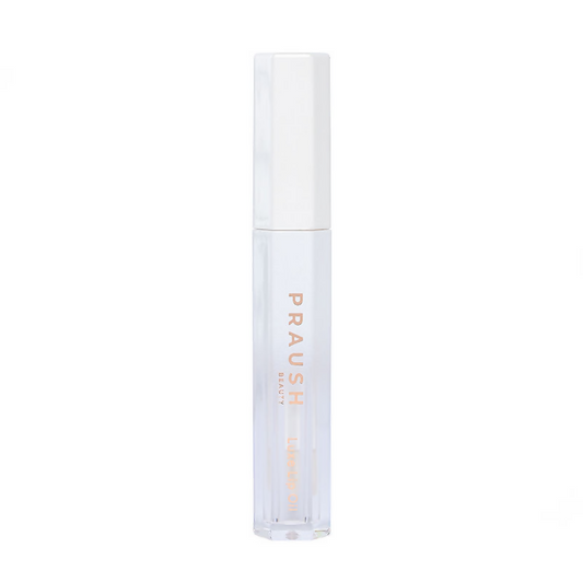 Praush Beauty Pout Cushion Luxe Lip Oil - Bubble Clear