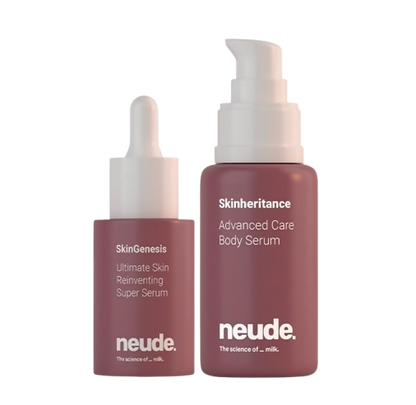 Neude Super Glaze Skin Duo Combo with Face Serum & Body Serum
