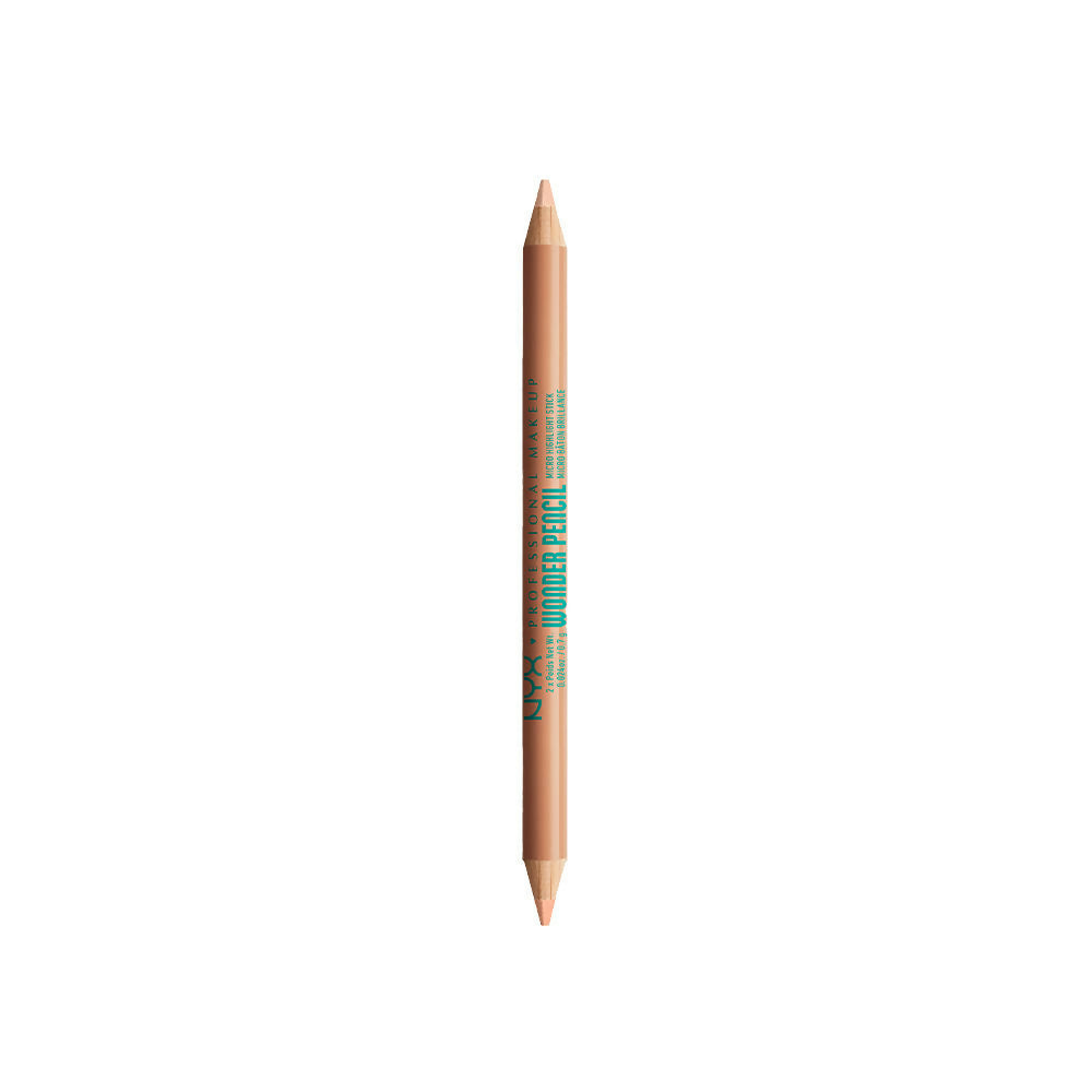 NYX Professional Makeup Wonder Pencil Micro Highlighter Duo Pencil - Medium Peach