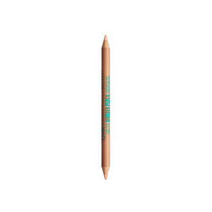 NYX Professional Makeup Wonder Pencil Micro Highlighter Duo Pencil - Medium Peach