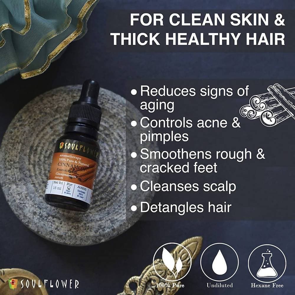 Soulflower Cinnamon Essential Oil