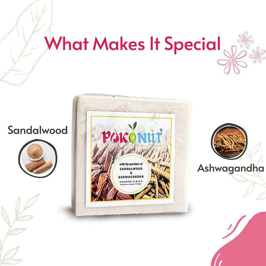 Buy Pokonut Sandalwood & Ashwagandha Soap from DrMediCart, Ship from India to USA