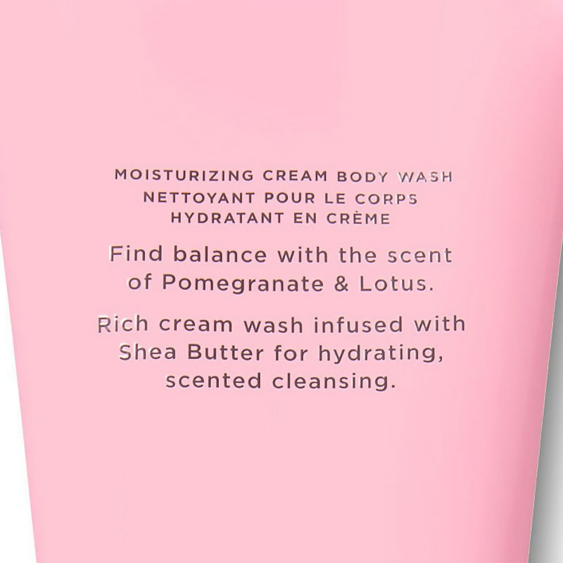 Buy Victoria's Secret Pomegranate & Lotus Natural Beauty Body Wash from DrMediCart, Ship from India to USA