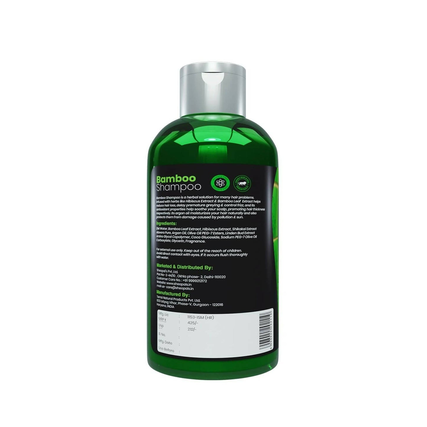 Sheopal's Bamboo Shampoo