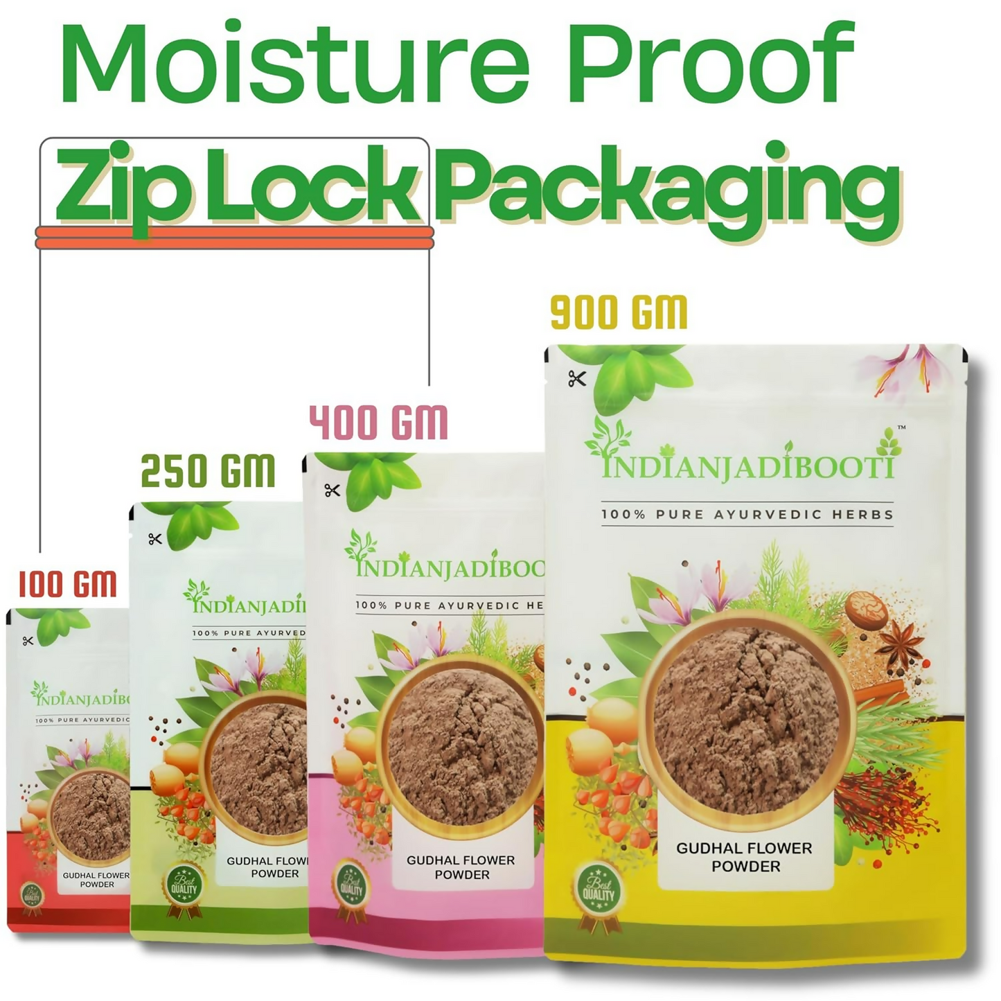IndianJadiBooti Gudhal Phool Powder