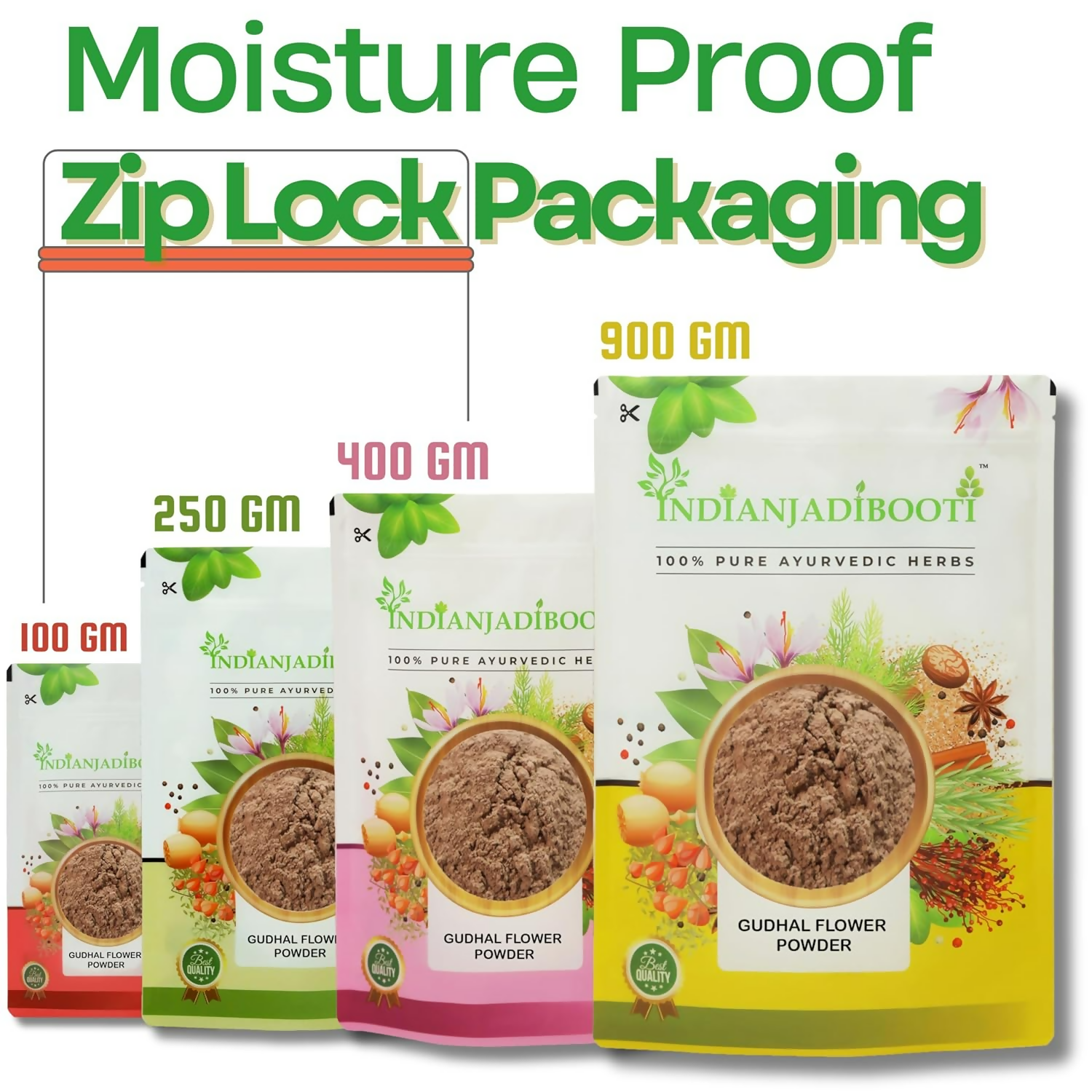 IndianJadiBooti Gudhal Phool Powder