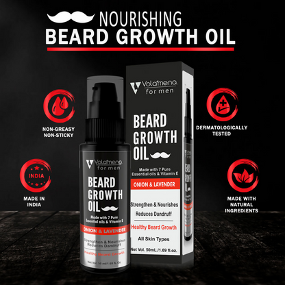 Volamena Onion & Lavender Beard Growth Oil