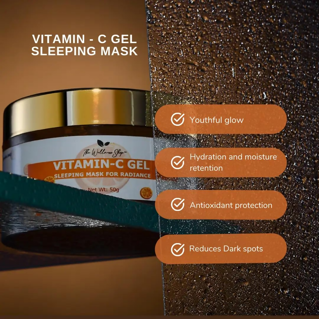The Wellness Shop Vitamin C Gel Sleeping Mask - Drmedicart