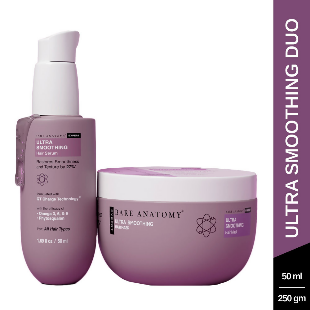 Bare Anatomy Expert Ultra Smoothing Hair Mask & Serum Duo