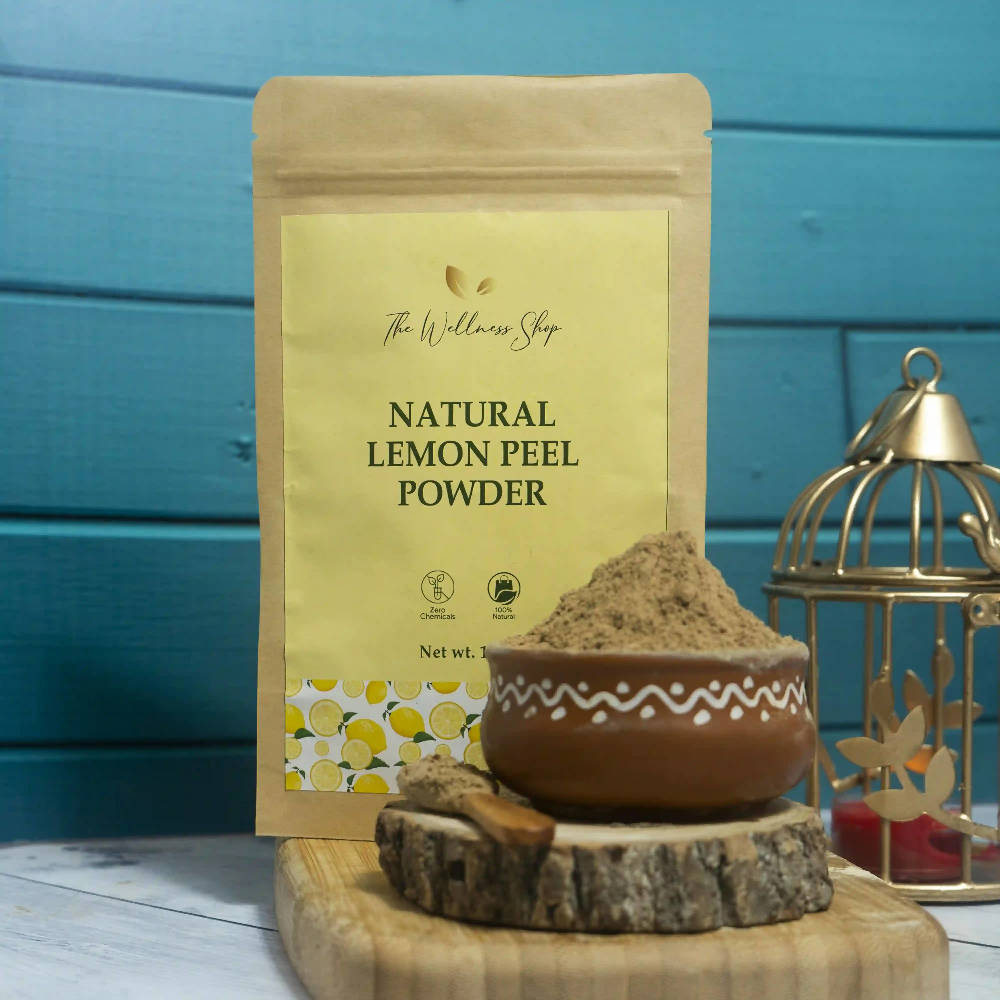 The Wellness Shop Natural Lemon Peel Powder - Drmedicart