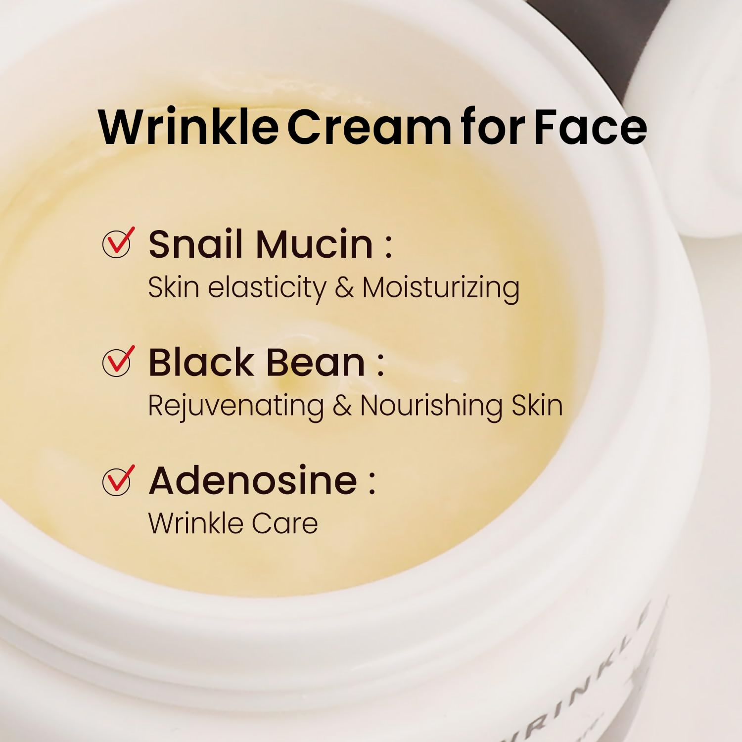 The Skin House Black Snail Wrinkle Cream