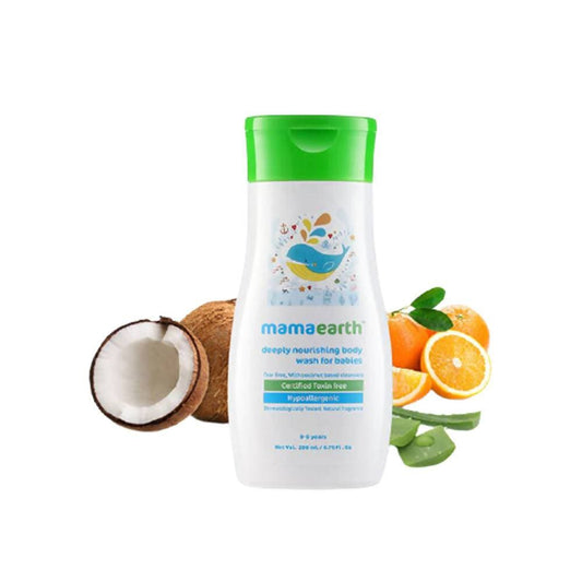 Buy Mamaearth Deeply Nourishing Body Wash For Babies from DrMediCart, Ship from India to USA