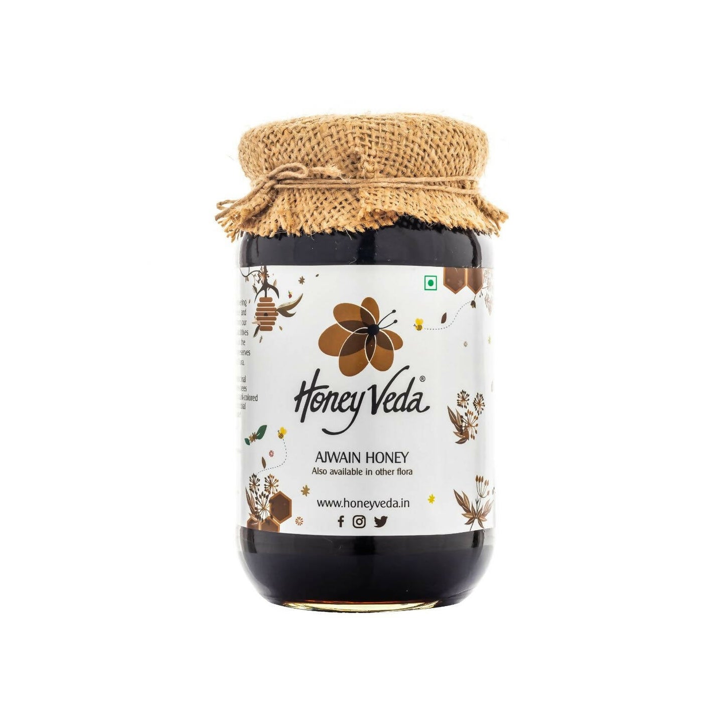 HoneyVeda Premium Raw Ajwain Honey