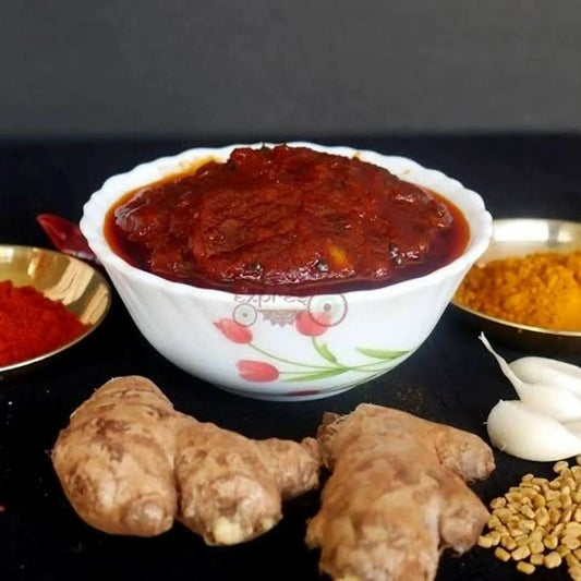 Buy konaseema Mango Ginger Pickle (Mamidi Allam Pacadi) from DrMediCart, Ship from India to USA