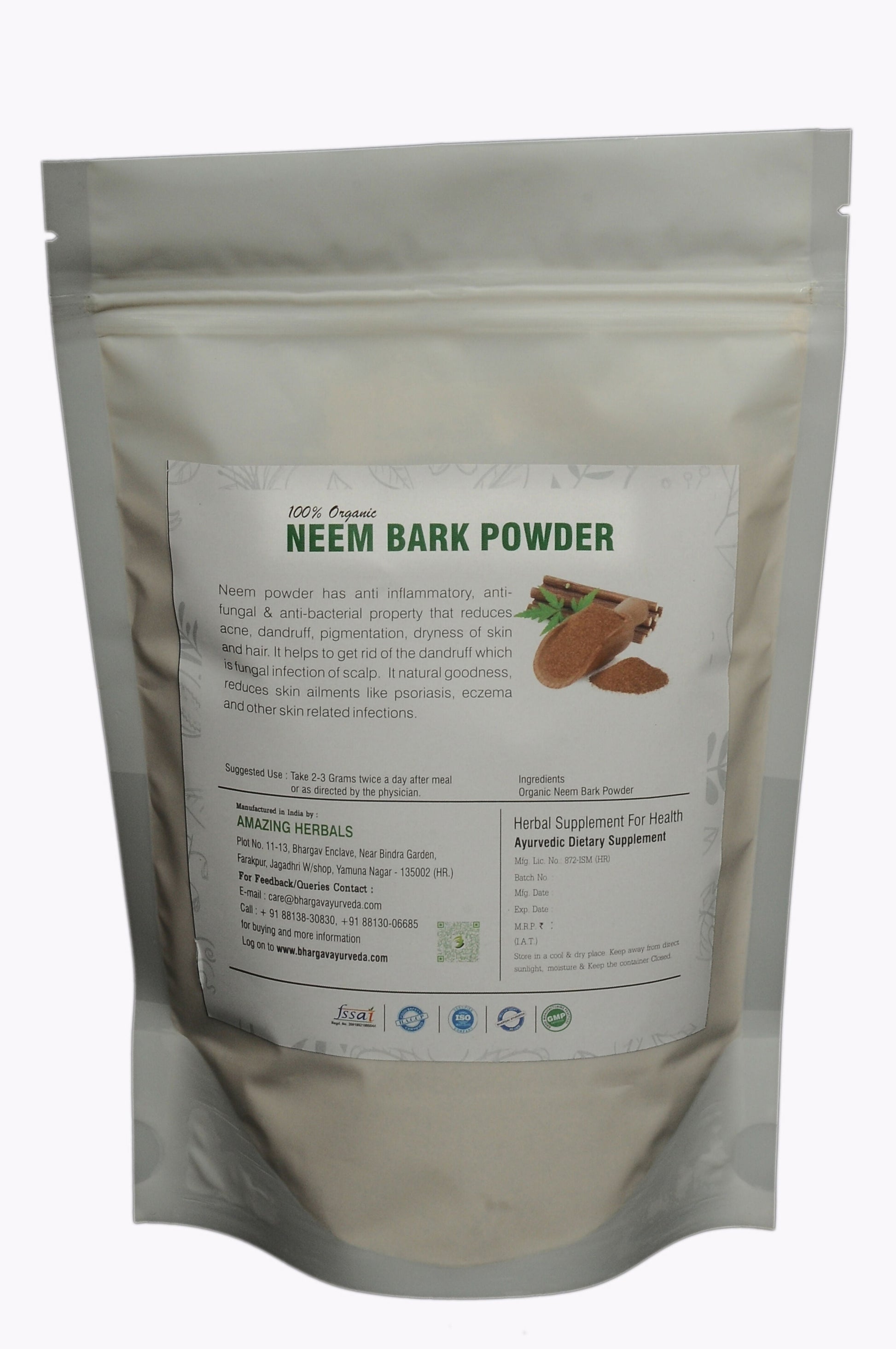 Dr.Bhargav’s Neem Bark Powder