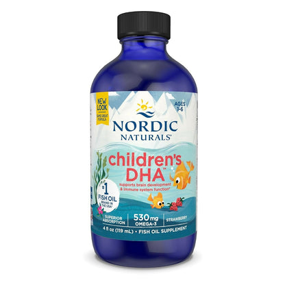 Nordic Naturals Children’s DHA For Omega 3 Fish Oil - Strawberry Flavour