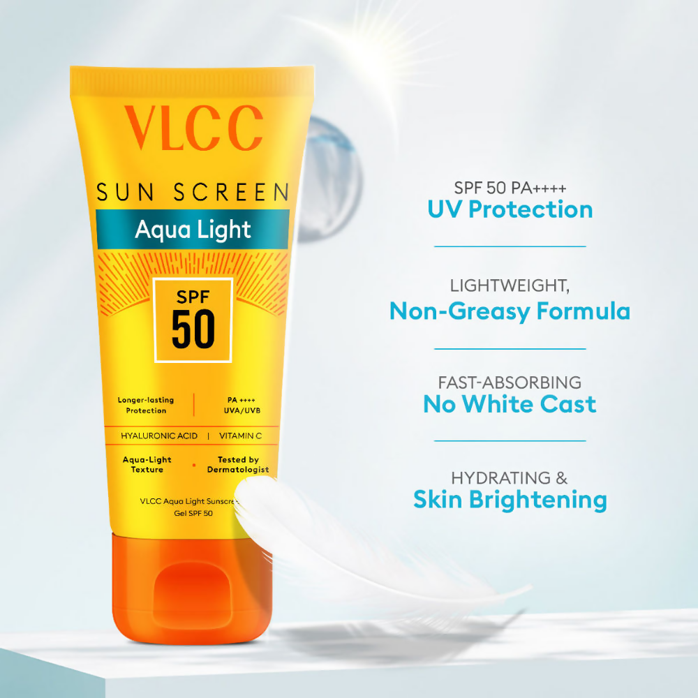 VLCC Aqua Light Sunscreen Gel SPF 50 PA++++