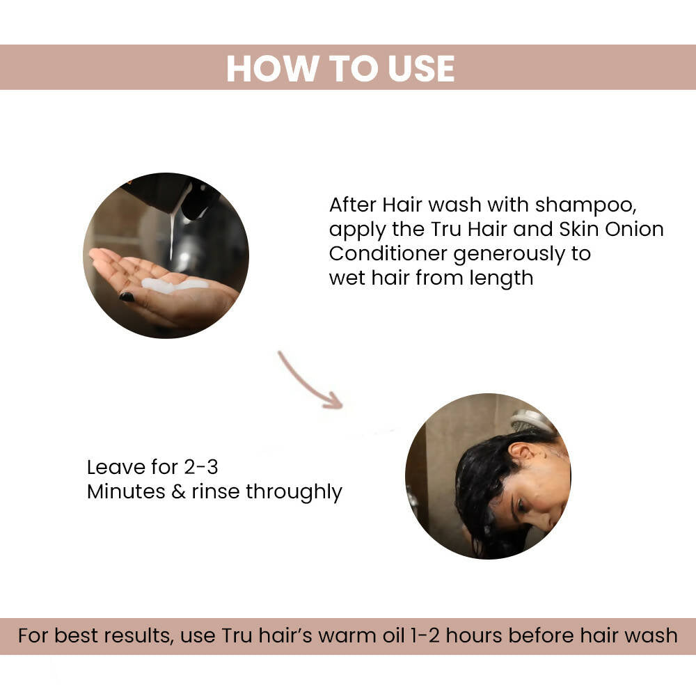 Tru Hair & Skin Onion Conditioner - DrMediCart