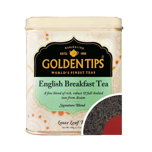 Golden Tips English Breakfast Tea - Tin Can