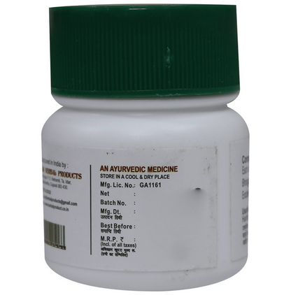 Shriji Herbal Products Bhringraj Ghanvati Tablets