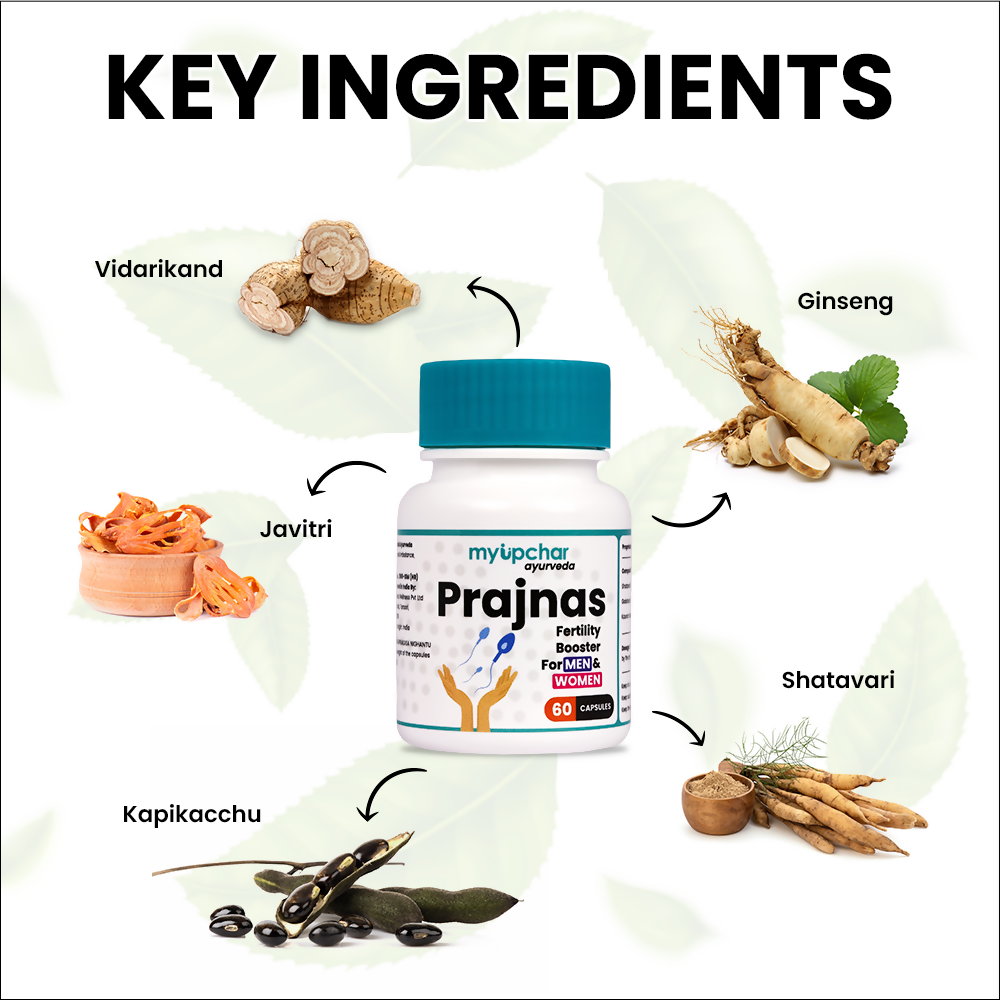 myUpchar Ayurveda Prajnas Fertility Booster Capsules