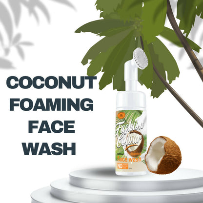 Fashion Colour Coconut Foaming Face Wash