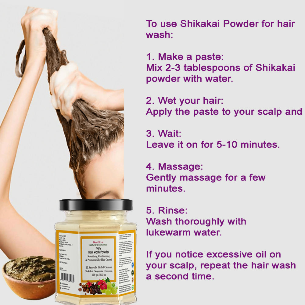 DevElixir Shikakai Hair Wash Powder