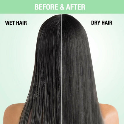 Nykaa Naturals Microfiber Hair Wrap for Frizz Free & Shiny Hair - Green