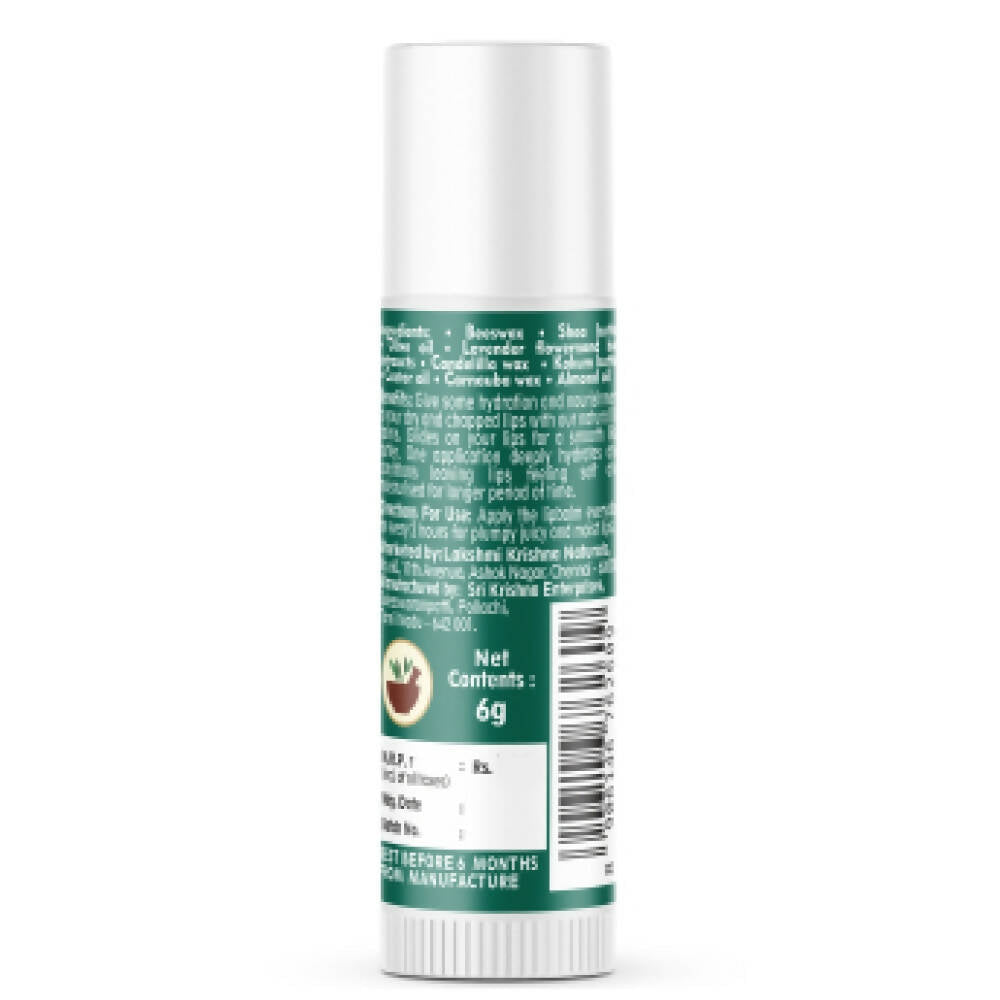 Lakshmi Krishna Naturals Lavender Lip Balm - DrMediCart