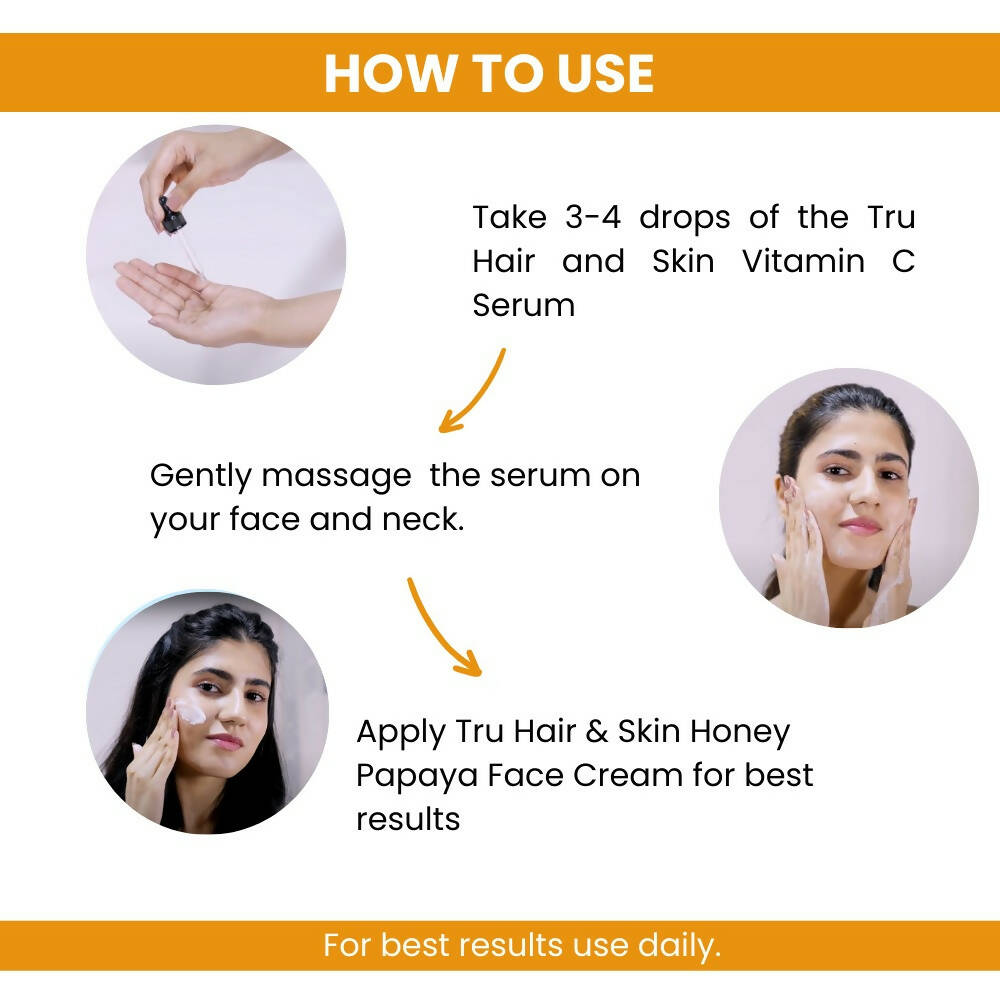 Tru Hair & Skin 10% Vitamin C Serum - Drmedicart