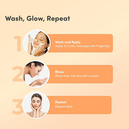 Mylo Care Vitamin C Refreshing & Brightening Face Wash