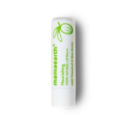 Mamaearth Nourishing 100% Natural Lip Balm With Vitamin E & Shea Butter