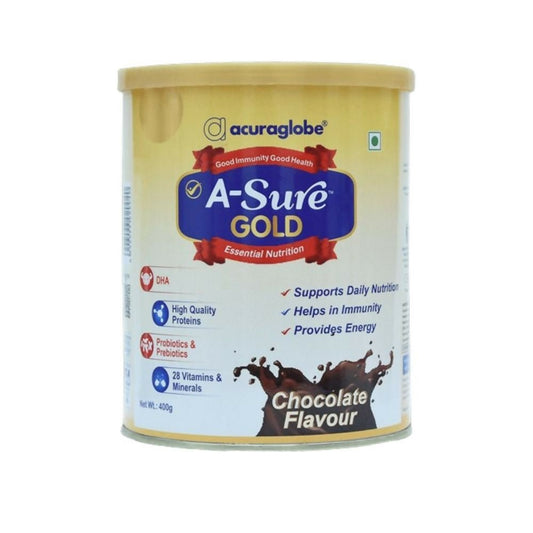 Acuraglobe A-Sure Gold Powder - Chocolate Flavor