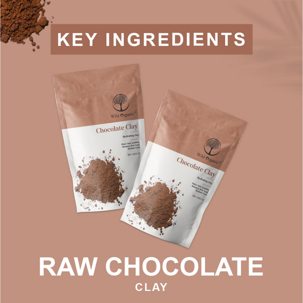 Wild Organic Chocolate Hydrating Clay Powder