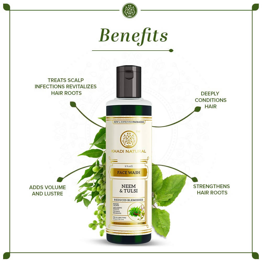 Khadi Natural Neem & Tulsi Face Wash