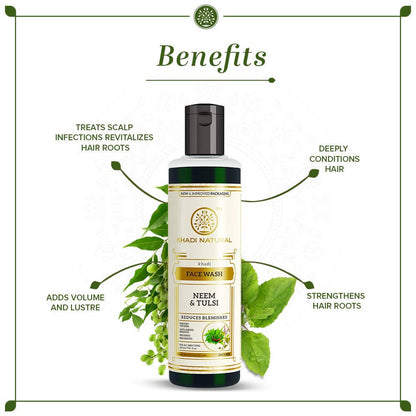 Khadi Natural Neem & Tulsi Face Wash