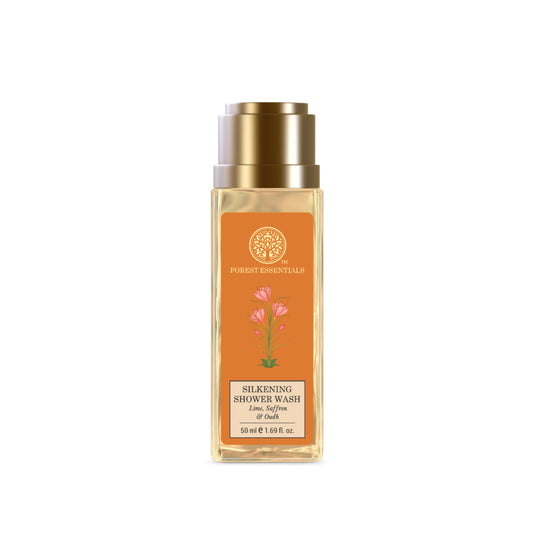 Buy Forest Essentials Silkening Shower Wash Lime Saffron & Oudh from DrMediCart, Ship from India to USA