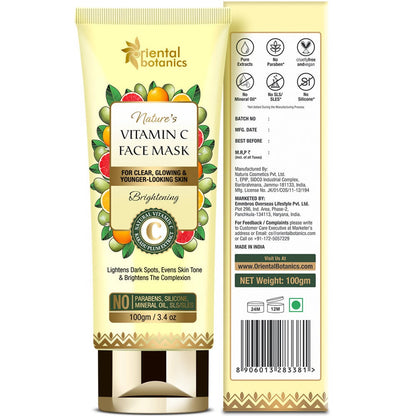Oriental Botanics Natureâ€™s Vitamin C Brightening Face Mask