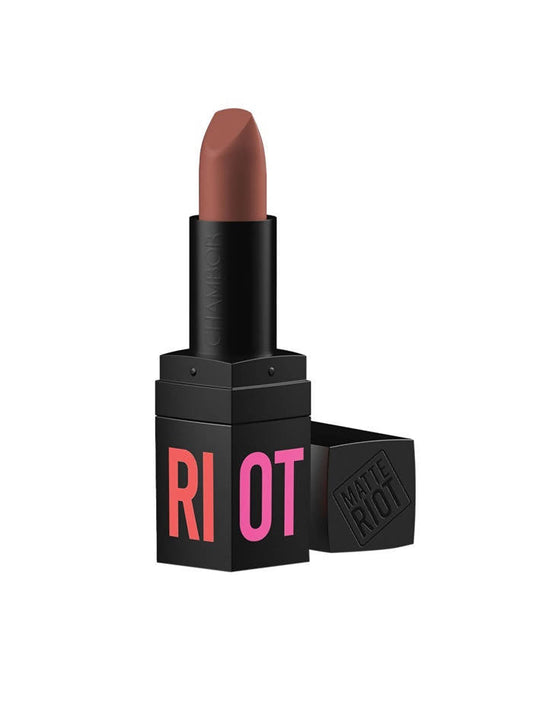 Chambor Brown Matte Riot Lipstick 284