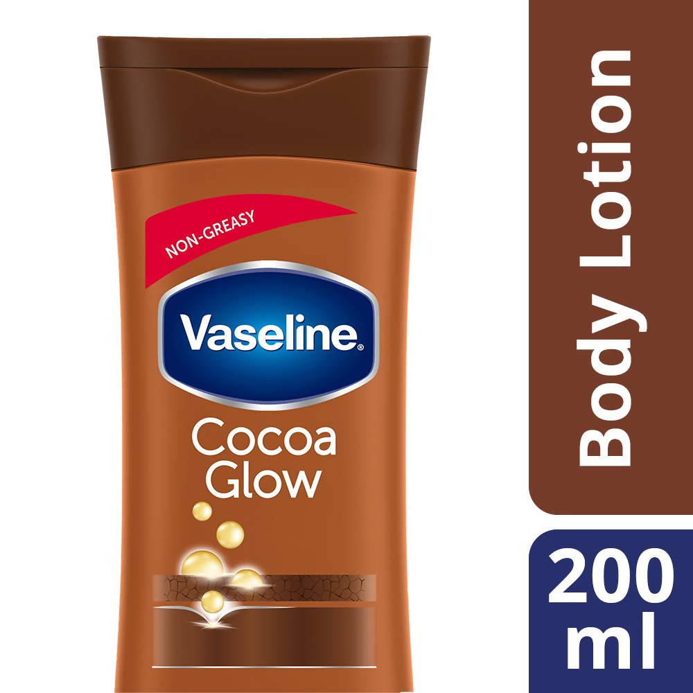 Vaseline Intensive Care Cocoa Glow Body Lotion - Drmedicart
