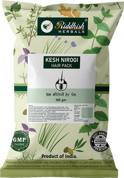 Riddhish Herbals Kesh Nirogi Hair Pack Powder