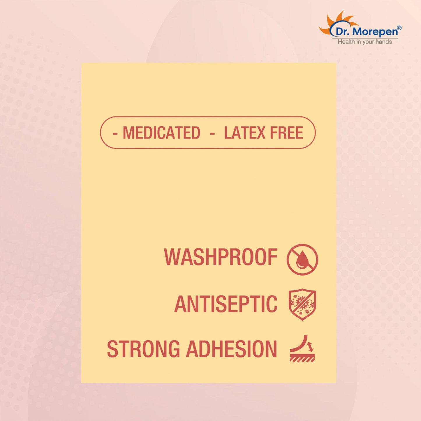 Dr. Morepen AID – Band-Aid Adhesive