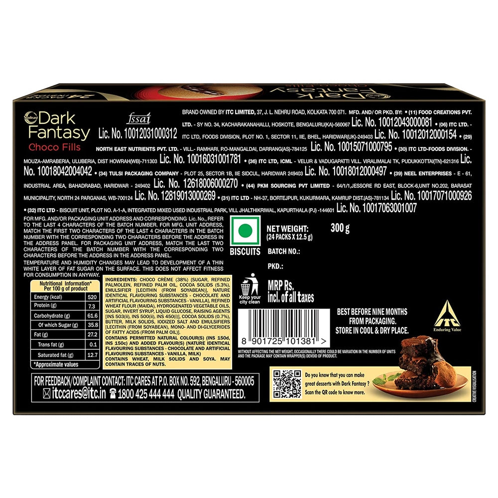 Sunfeast Dark Fantasy Choco Fills - Drmedicart
