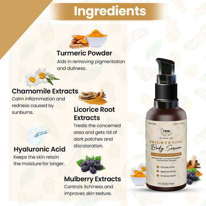 The Natural Wash Brightening Body Serum