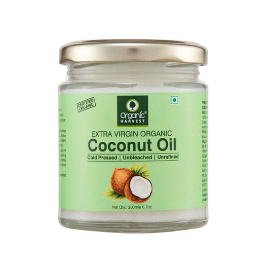 Buy Organic Harvest Extra Virgin Organic Coconut Oil Cold Pressed from DrMediCart, Ship from India to USA