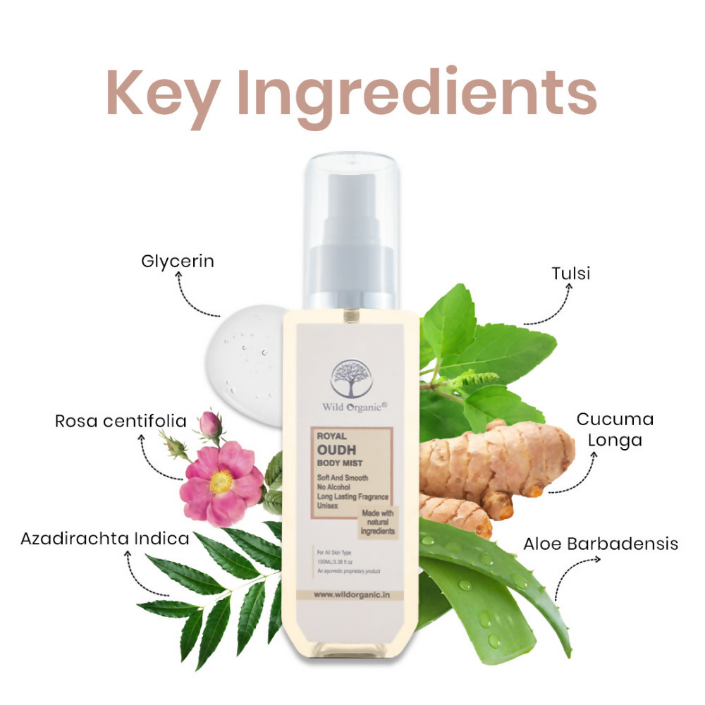 Wild Organic Royal Oudh Body Mist